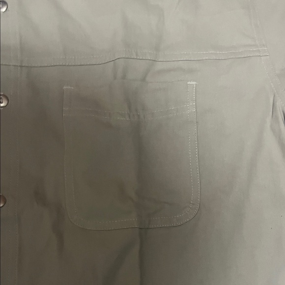 Marlboro Men's Tan rancher work Button Down Shirt vintage new size XL - Picture 4 of 6